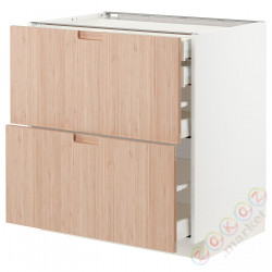 ⭐METOD / MAXIMERA⭐Sсstj 2fr/2n/śr/в шу, белый/Fröjered яркий бамбук, 80x60 cm⭐ИКЕА-29330241