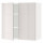 ⭐METOD⭐Навесной шкаф с полками/2 дверь, белый/Ringhult светло-серый, 80x80 cm⭐ИКЕА-69458459