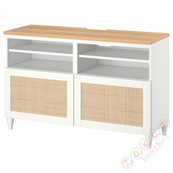 ⭐BESTA⭐Тумба под ТВ с дверь, белый/Studsviken/Каббарп белый, 120x42x76 cm⭐ИКЕА-49421565