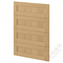 ⭐METOD⭐4 фасады посудомоечных машин, Forsbacka дуб, 60 cm⭐ИКЕА-39528656