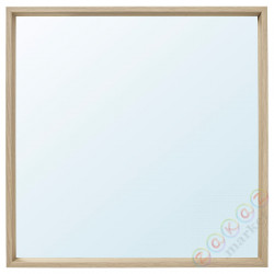 ⭐NISSEDAL⭐Lustro, под беленый дуб, 65x65 cm⭐ИКЕА-60390874