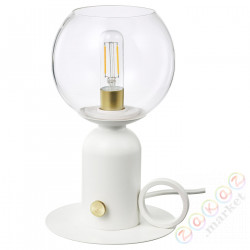 ⭐ASKMULLER⭐Настольная лампа, белый, 24 cm⭐ИКЕА-20509342