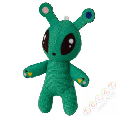 ⭐AFTONSPARV⭐Мягкая игрушка, маленький kosmita/зеленый, 10 cm⭐ИКЕА-50562427