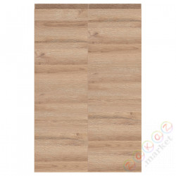 ⭐VOXTORP⭐Затвор 2 шт., левша/подражание. дуб, 25x80 cm⭐ИКЕА-50475703