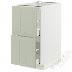 ⭐METOD / MAXIMERA⭐Sсstj 2fr/2в шу, белый/Stensund светло-зеленый, 40x60 cm⭐ИКЕА-19486624