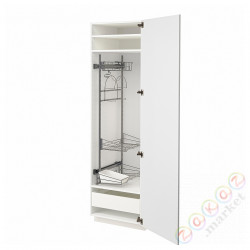 ⭐METOD / MAXIMERA⭐Высокий шкаф/домашний интерьер, белый/Stensund белый, 60x60x200 cm⭐ИКЕА-69409341