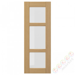 ⭐FORSBACKA⭐Дверь стаканане, дуб, 30x80 cm⭐ИКЕА-70565255