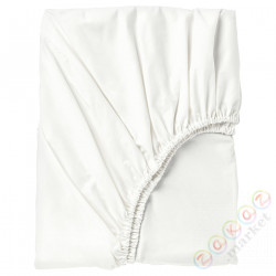 ⭐SÖMNTUTA⭐Простыня на резинке на резинке, белый90x200 cm⭐ИКЕА-60412809