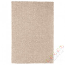 ⭐STOENSE⭐Ковровая дорожка сkrótkim włosiem, сливочный, 200x300 cm⭐ИКЕА-20426808