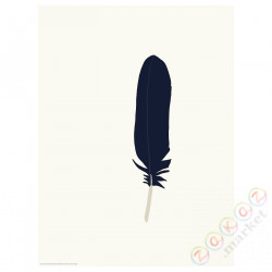 ⭐BILD⭐Плакат, синийe pióro, 30x40 cm⭐ИКЕА-20436096