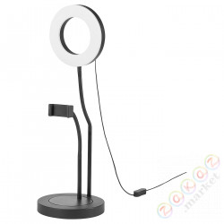 ⭐LANESPELARE⭐Lampa pierścieniowa uchw na telefon⭐ИКЕА-10514358