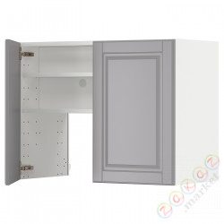 ⭐METOD⭐Шкаф okaнадa сполка/Drzс упражнениями, белый/Bodbyn Серый, 80x60 cm⭐ИКЕА-69504418