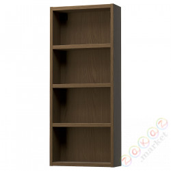 ⭐HAGAAN⭐Otwarta Тишеfka стена, коричневый подражание. дуб, 40x15x95 cm⭐ИКЕА-70535536