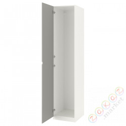 ⭐PAX / VIKEDAL⭐Шкаф i дверь, белый/зеркало, 50x60x236 cm⭐ИКЕА-59905464