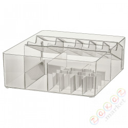 ⭐GODMORGON⭐Коробка с отделениями, тусклый, 32x28x10 cm⭐ИКЕА-10400267