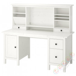 ⭐HEMNES⭐стол письменный сnadstawką, белое пятно, 155x137 cm⭐ИКЕА-29000504