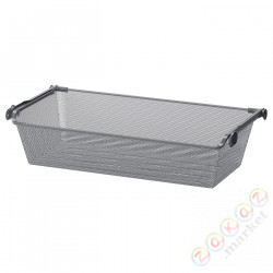 ⭐KOMPLEMENT⭐Сетчатая корзина с выдвижной направляющей, темно-серый, 75x35 cm⭐ИКЕА-69010983