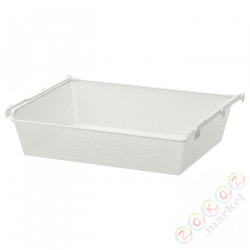 ⭐KOMPLEMENT⭐Сетчатая корзина с выдвижной направляющей, белый, 75x58 cm⭐ИКЕА-99010991