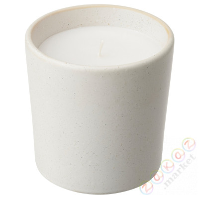 ⭐ADLAD⭐Świeca запах/вместимостьnik ceramiczny, Skandynawskт.е.lasy/белый, 50 godzina⭐ИКЕА-50502202