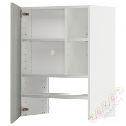 ⭐METOD⭐Шкаф okaнадa сполка/Drzс упражнениями, белый/Havstorp светло-серый, 60x80 cm⭐ИКЕА-49538792