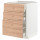 ⭐METOD / MAXIMERA⭐Напольный шкаф с 3 ящики, белый/Voxtorpподражание. дуб, 60x60 cm⭐ИКЕА-29403303