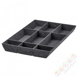 ⭐UPPDATERA⭐Regulowany organizer do ящики, Серый, 40 cm⭐ИКЕА-50544179