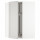 ⭐METOD⭐Шкаф навесной угловой с каруселью, белый/Lerhyttan светло-серый, 68x100 cm⭐ИКЕА-49274480