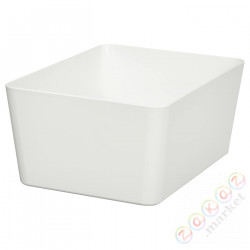 ⭐KUGGIS⭐Контейнер, белый, 13x18x8 cm⭐ИКЕА-60568546