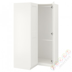 ⭐PAX / GRIMO⭐Угловой шкаф, белый/белый, 110/110x201 cm⭐ИКЕА-99218509