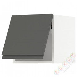 ⭐METOD⭐Навесной шкаф pos, белый/Voxtorpтемно-серый, 40x40 cm⭐ИКЕА-29391809