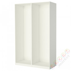 ⭐PAX⭐2 рамы шкафа, белый, 150x58x236 cm⭐ИКЕА-19895283