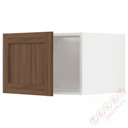 ⭐METOD⭐Верх для холодильника/морозильная камера, белый Enköping/коричневый орех, 60x40 cm⭐ИКЕА-59475256