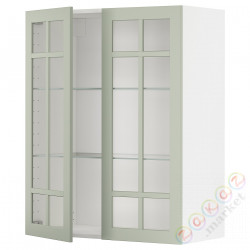 ⭐METOD⭐Шах половина/2 стакан Drz, белый/Stensund светло-зеленый, 80x100 cm⭐ИКЕА-59487141