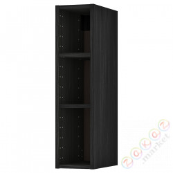 ⭐METOD⭐Стена корпуса, имитация черного дерева, 20x37x80 cm⭐ИКЕА-60252113