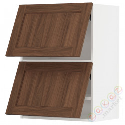 ⭐METOD⭐Уровень тсс 2 Drz, белый Enköping/коричневый орех, 60x80 cm⭐ИКЕА-99475136