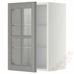 ⭐METOD⭐Шах половина/стакан Drz, белый/Bodbyn Серый, 40x60 cm⭐ИКЕА-79394952