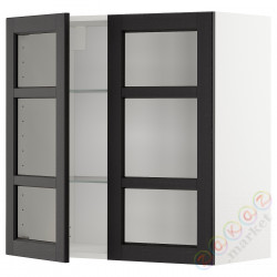 ⭐METOD⭐Шах половина/2 стакан Drz, белый/Lerhyttan черный морилка, 80x80 cm⭐ИКЕА-29456136