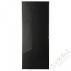 ⭐HOGBO⭐Дверь стаканане, черный, 40x97 cm⭐ИКЕА-20530249