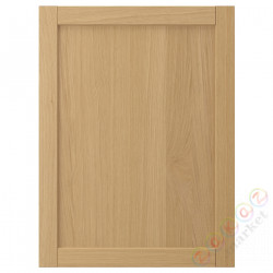 ⭐FORSBACKA⭐Дверь, дуб, 60x80 cm⭐ИКЕА-70565241