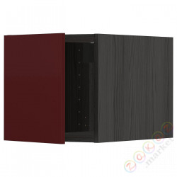 ⭐METOD⭐Расширение, черный калларп/темно-красно-коричневый блеск, 40x40 cm⭐ИКЕА-59462273