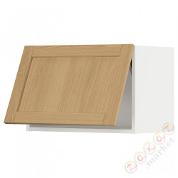 ⭐METOD⭐Навесной шкаф pos, белый/Forsbacka дуб, 60x40 cm⭐ИКЕА-89509368