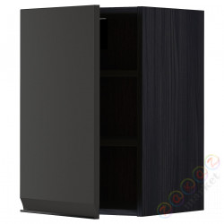 ⭐METOD⭐Навесной шкаф с полками, черный/Upplöv матантрацит, 40x60 cm⭐ИКЕА-09495501