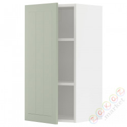 ⭐METOD⭐Навесной шкаф с полками, белый/Stensund светло-зеленый, 40x80 cm⭐ИКЕА-69487348