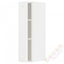 ⭐METOD⭐Навесной шкаф с полками, белый Enköping/белый имитация дерева, 20x80 cm⭐ИКЕА-39473499