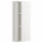 ⭐METOD⭐Навесной шкаф с полками, белый/Lerhyttan светло-серый, 20x80 cm⭐ИКЕА-39455532