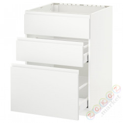 ⭐METOD / MAXIMERA⭐Форма L + 3F/2шу, белый/Voxtorpматовый белый, 60x60 cm⭐ИКЕА-19112677