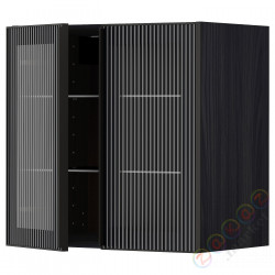 ⭐METOD⭐Шах половина/2 стакан Drz, черный/Hejsta антрацитowe ryflowане стакан, 60x60 cm⭐ИКЕА-09490730