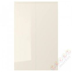 ⭐VOXTORP⭐Затвор 2 шт., левша/блеск светло-бежевый, 25x80 cm⭐ИКЕА-20321156