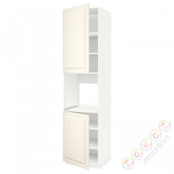 ⭐METOD⭐Шестой огромный 2dr/половина, белый/Bodbyn сливочный, 60x60x240 cm⭐ИКЕА-69458181