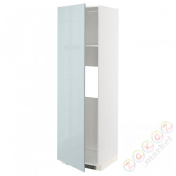 ⭐METOD⭐Охлажденный или замороженный Drz, белый/Kallarp jasnoсерый-синий, 60x60x200 cm⭐ИКЕА-39479726